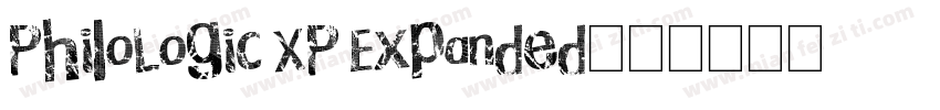 PhiloLogic XP Expanded字体转换
